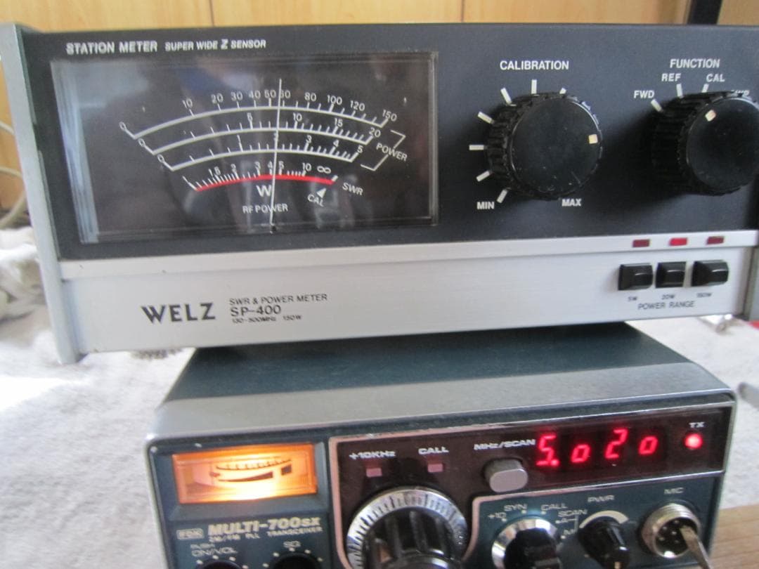 レトロ　FUKUYAMA MULTI-700SX VHF(2M)-FM　ラジオ