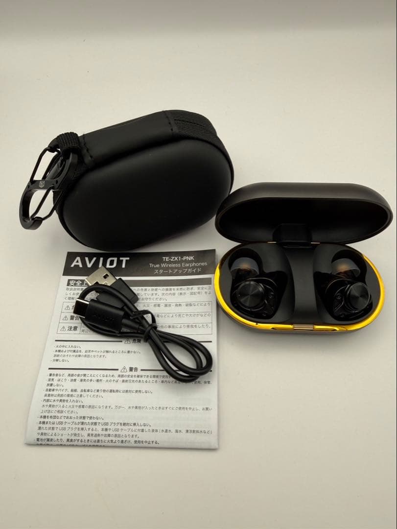 AVIOT TE-ZX1-PNK ピヤホン7　ワイヤレス　イヤホン