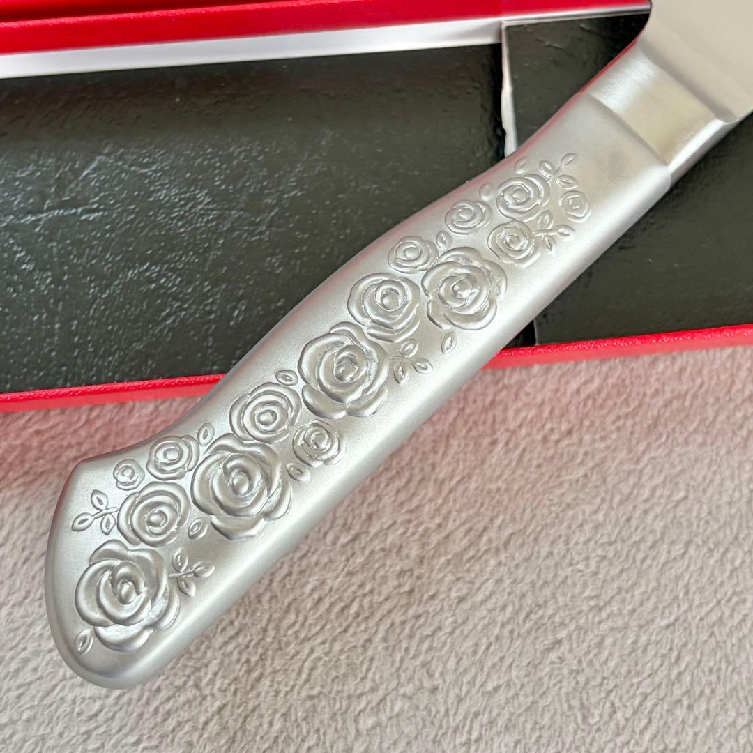 浜田ママプロデュース 使いやすい刀身の包丁 藤次郎 ロゼ 14.5cm 三徳包丁