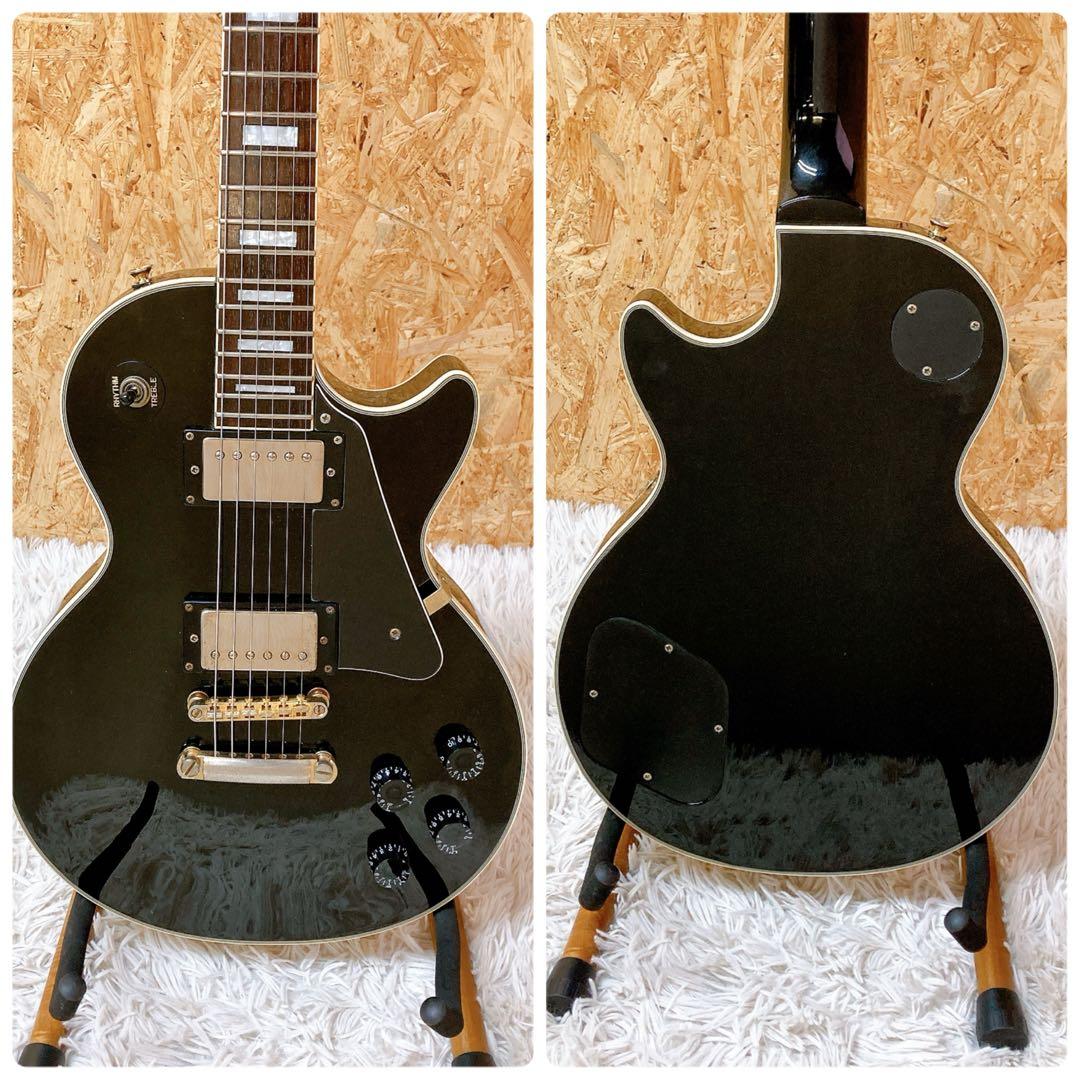 Glory グローリー　レスポールカスタム　ブラック　エレキギター
