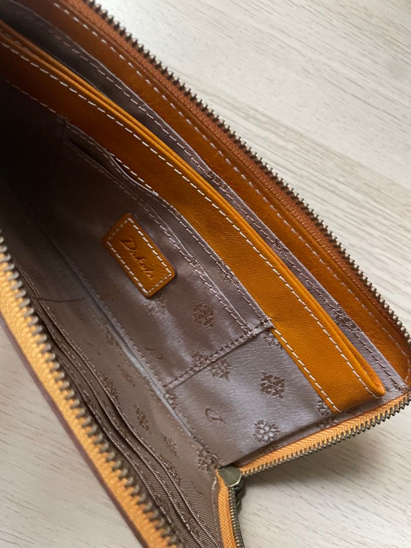 ダコタ　本革　長財布　厚さ2センチでスッキリ
