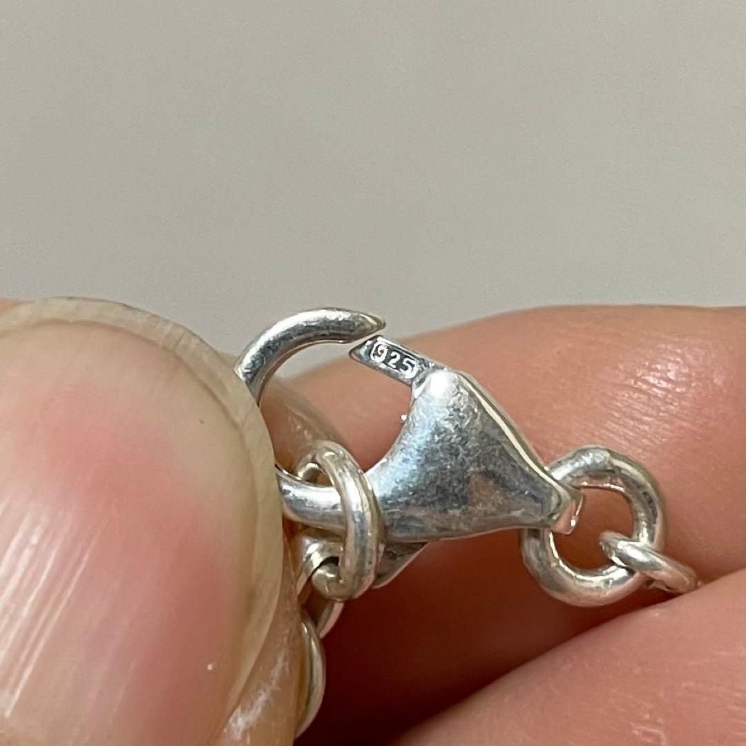 天然石ネックレス　ラブラドライト　トパーズ　10pcs SV925刻印