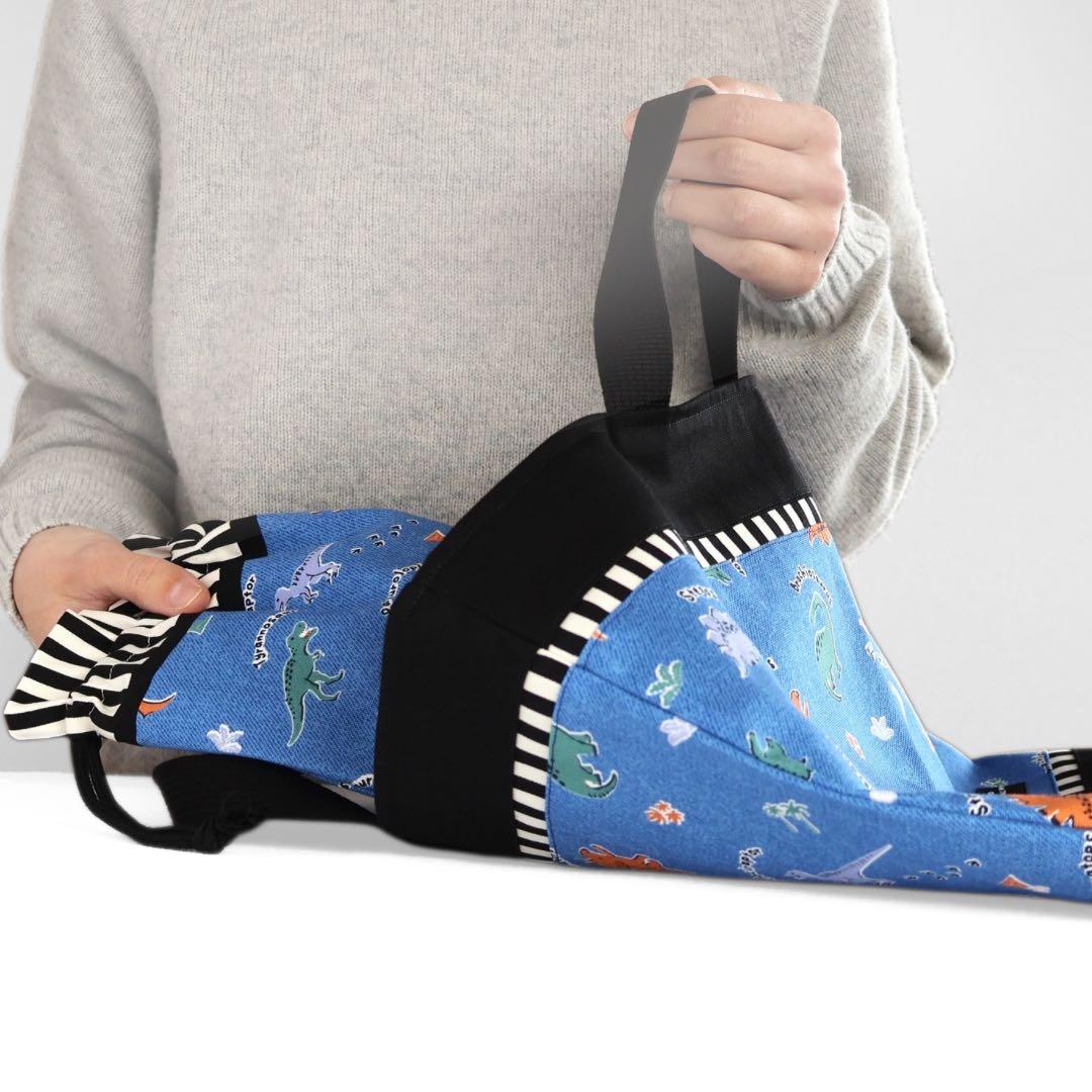 №2032　入園入学６点セット　恐竜　ダイナソー　男の子　レッスンバック　給食袋