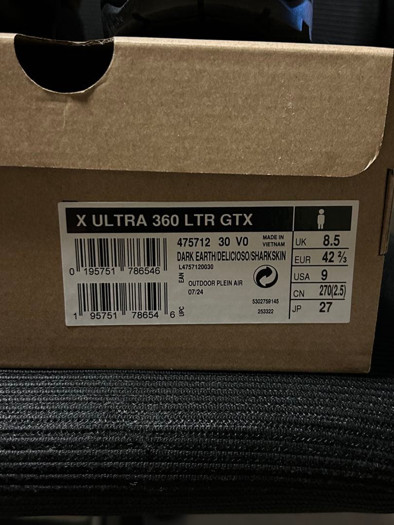 SALOMON　サロモン　X ULTRA 360 LTR シューズ　トレッキング