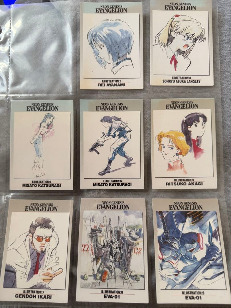新世紀エヴァンゲリオン カードダスマスターズ第参集初版ノーマルカード117枚