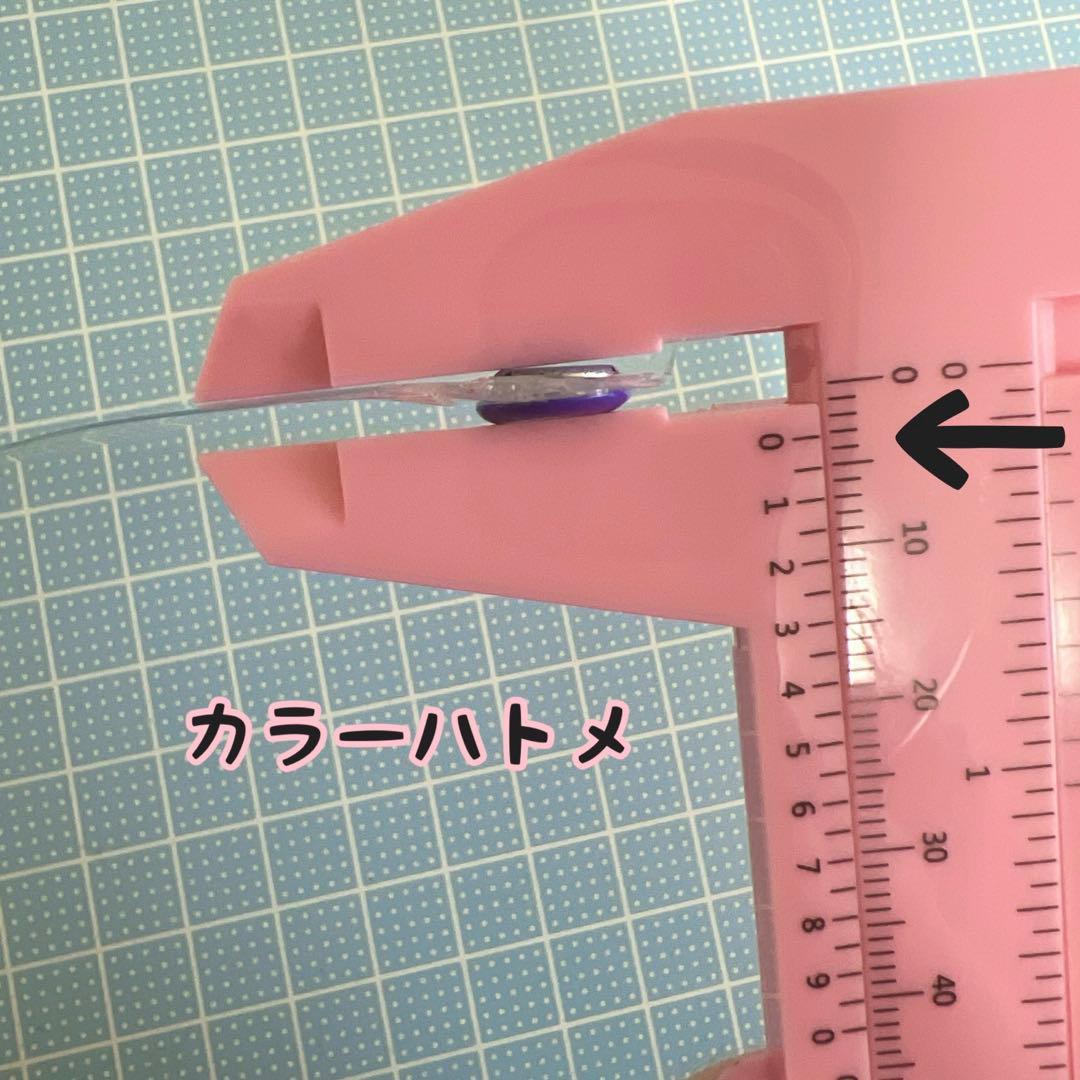 キャンディバッグ クリアハトメ付き 袋 100枚セット 5×7cm キーホルダー