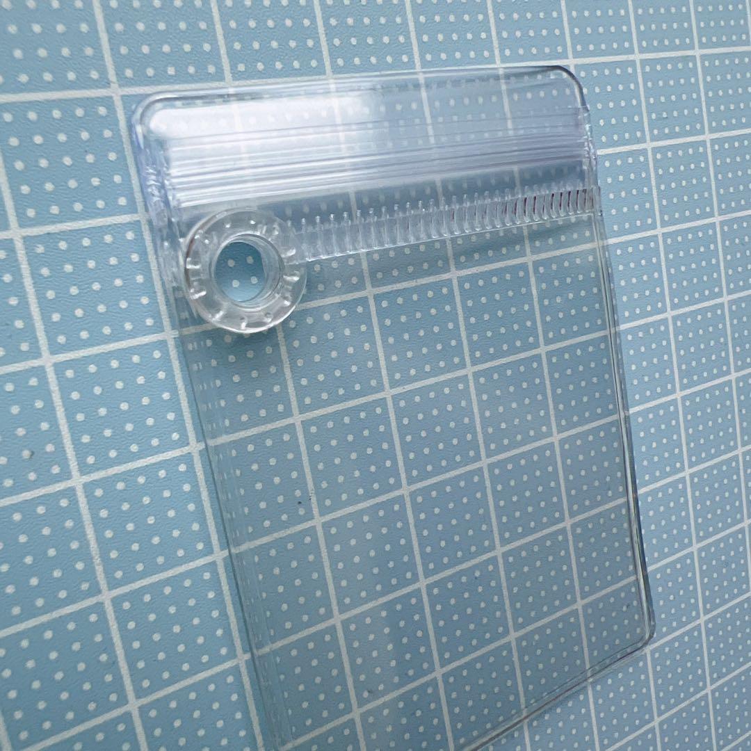 キャンディバッグ クリアハトメ付き 袋 100枚セット 5×7cm キーホルダー