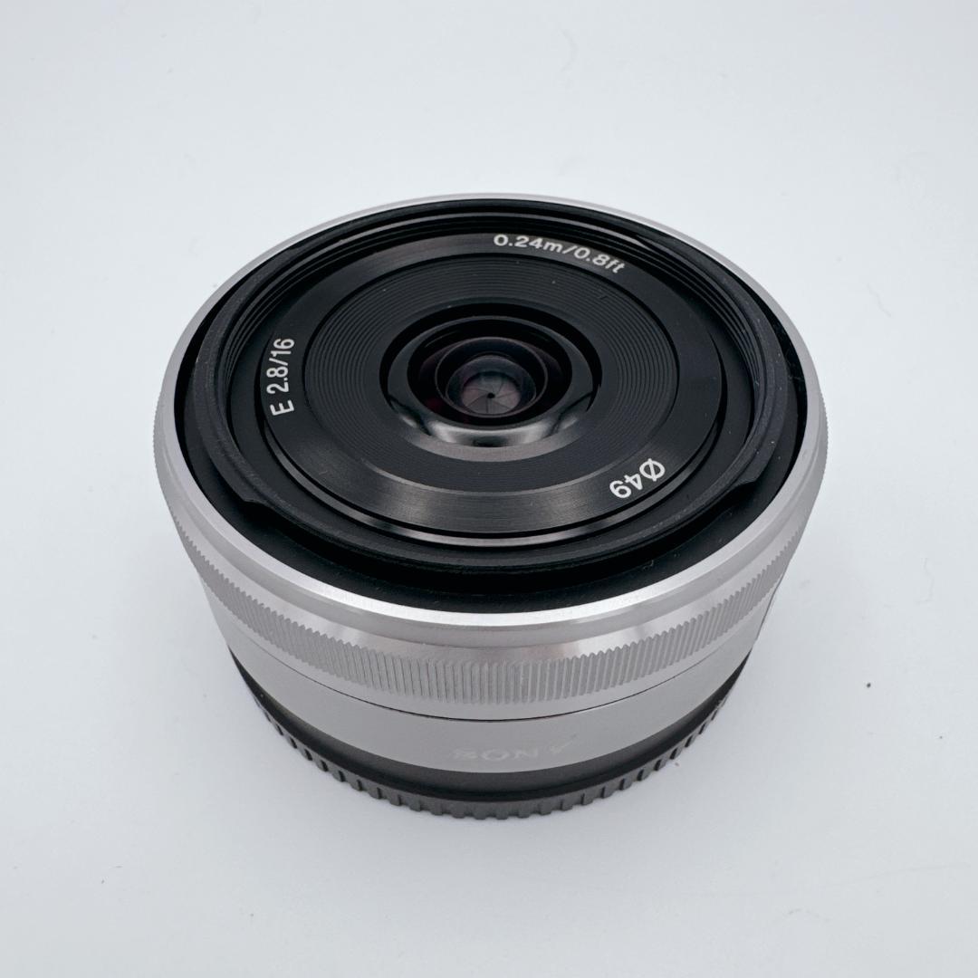 【美品】Sony E 16mm F2.8 SEL16F28 パンケーキレンズ