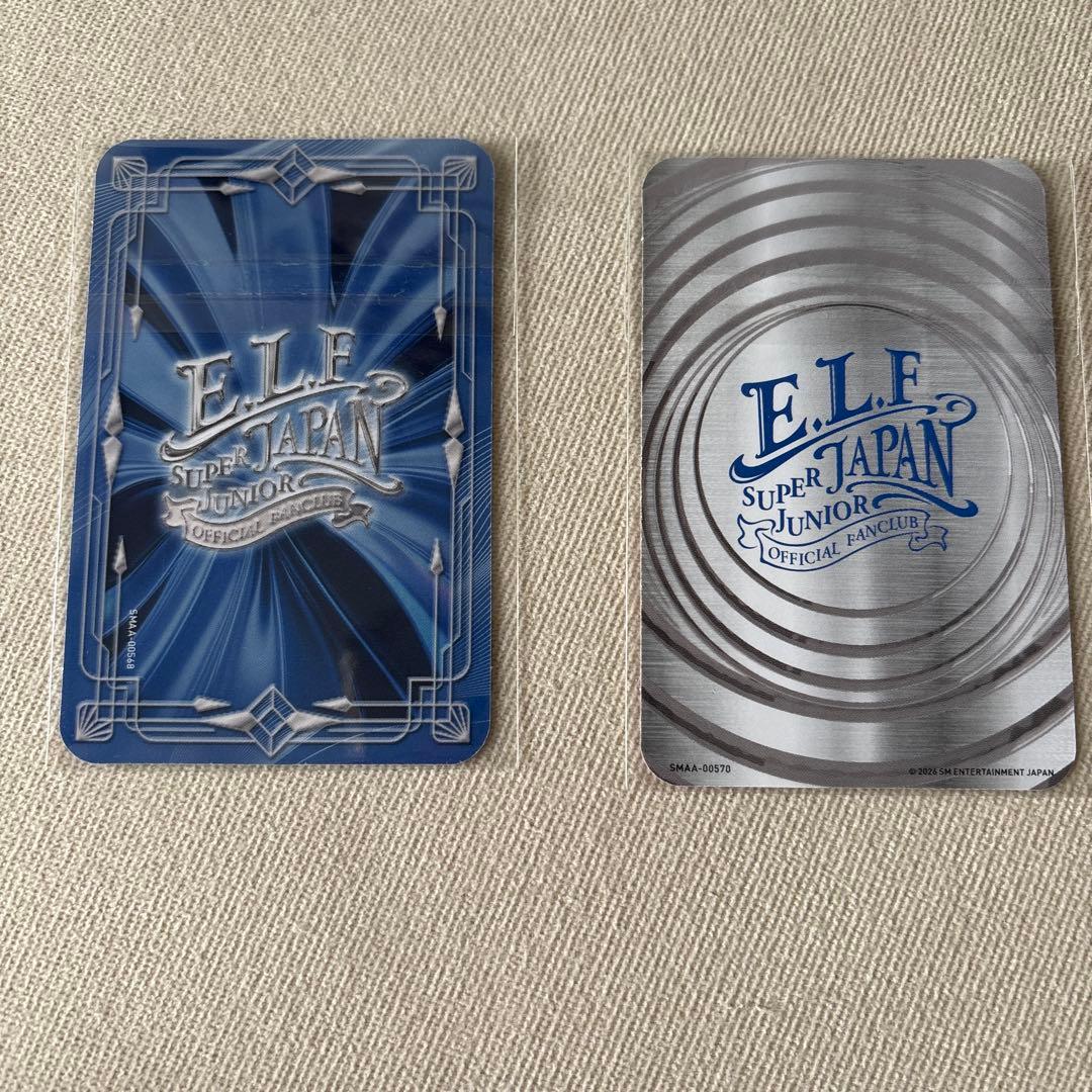 SUPERJUNIOR ウニョク 会報特典トレカ E.L.F-JAPAN
