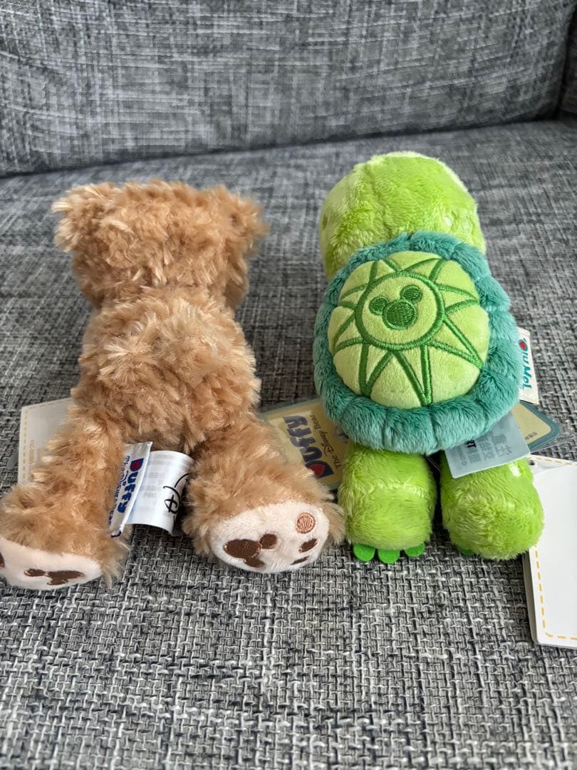 【上海ディズニー】磁石つき ダッフィー オルメル 肩のせぬいぐるみ