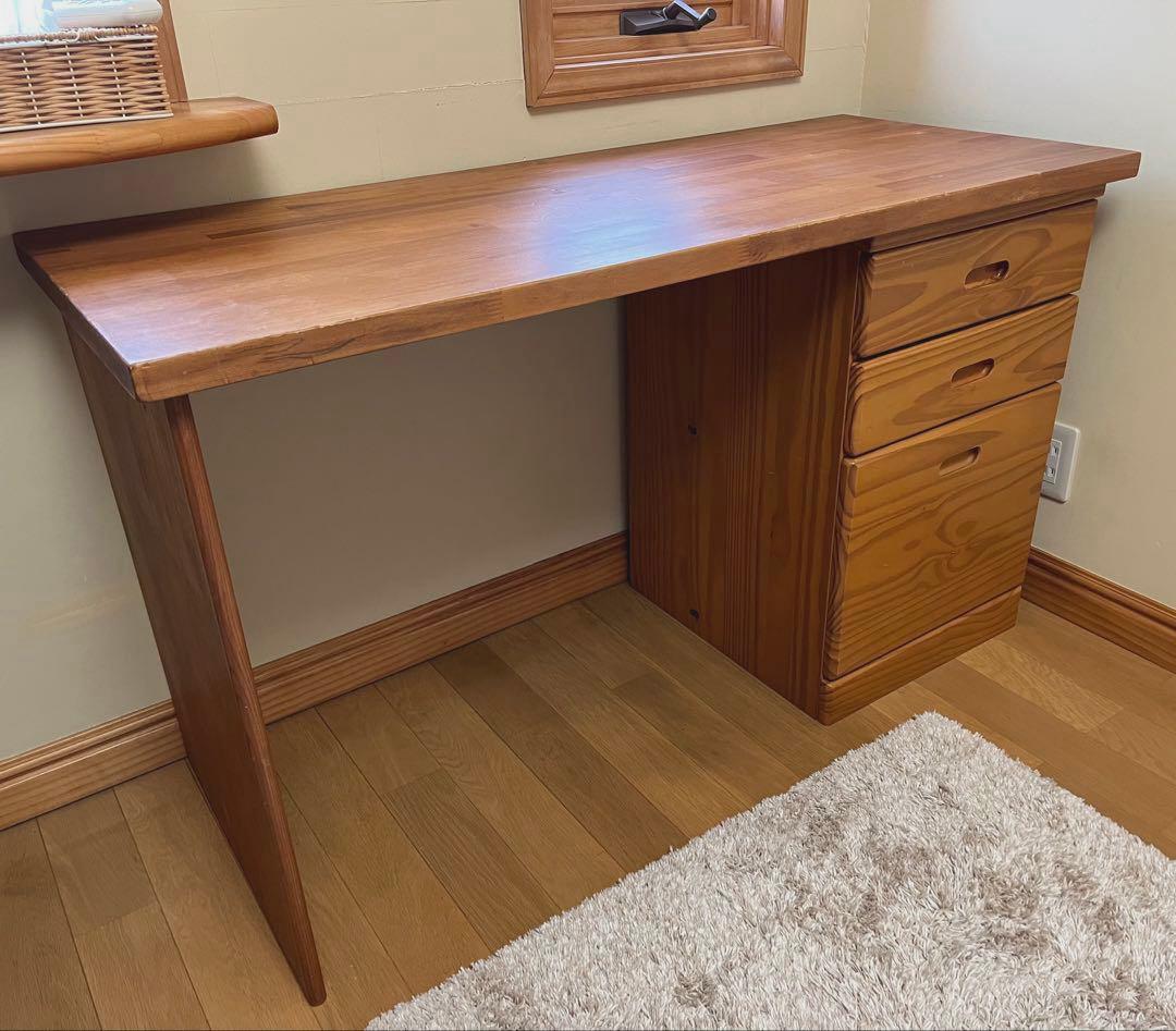 木製デスク② 引き出し付き　DIY