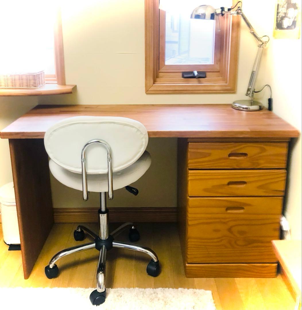 木製デスク② 引き出し付き　DIY