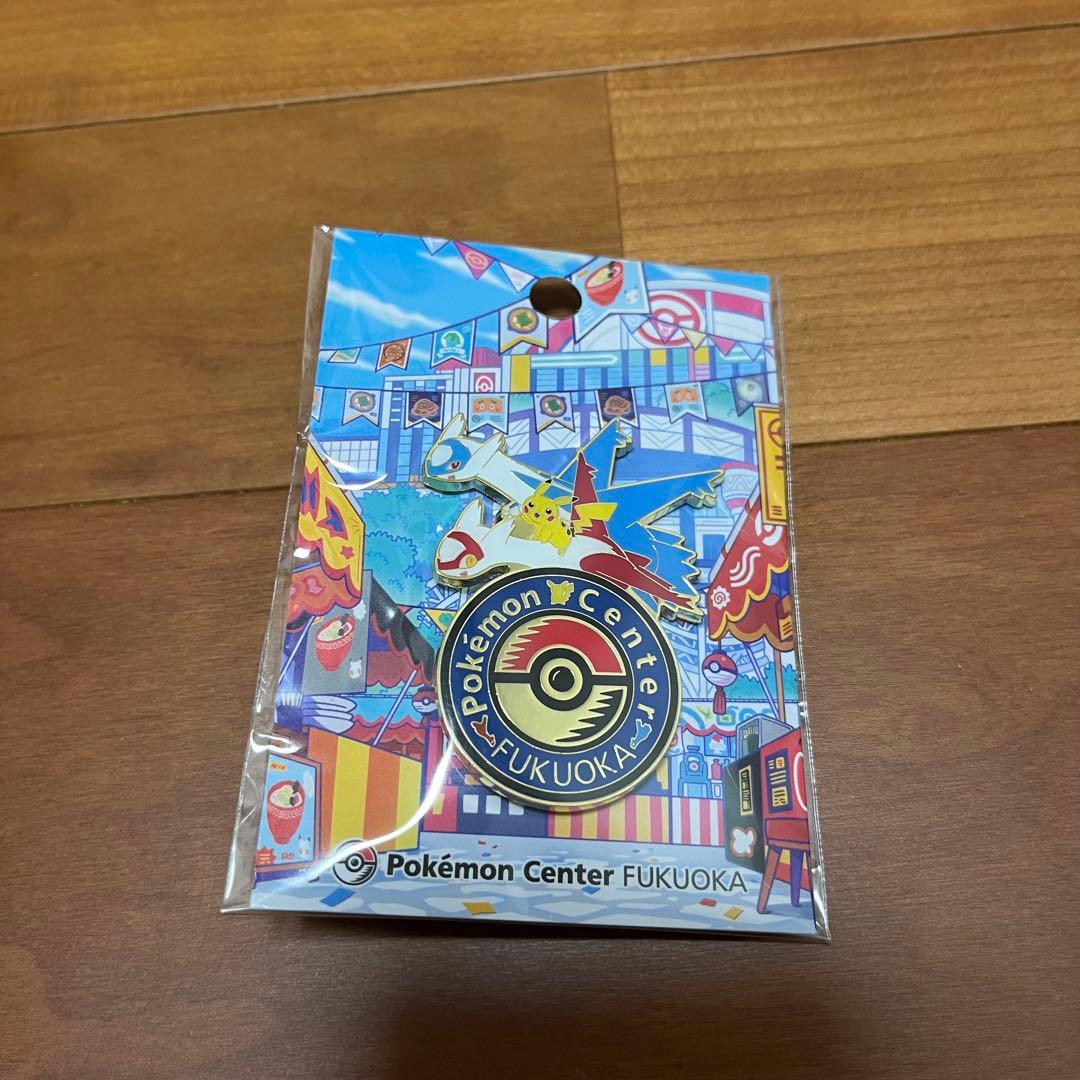 ポケモンセンターフクオカ限定　ロゴピンズ　5点セット　新品