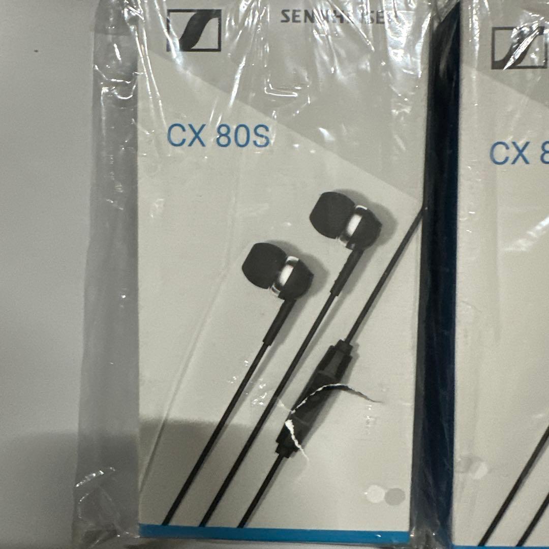 Sennheiser ゼンハイザーCX80S イヤホン 5点