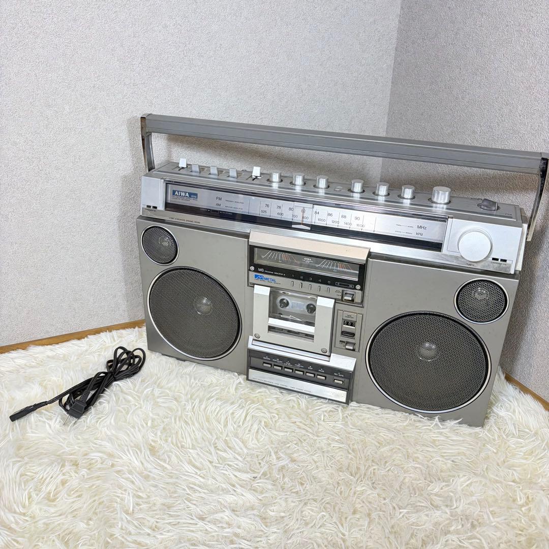 AIWA CS75X アイワ ステレオラジオカセットレコーダー
