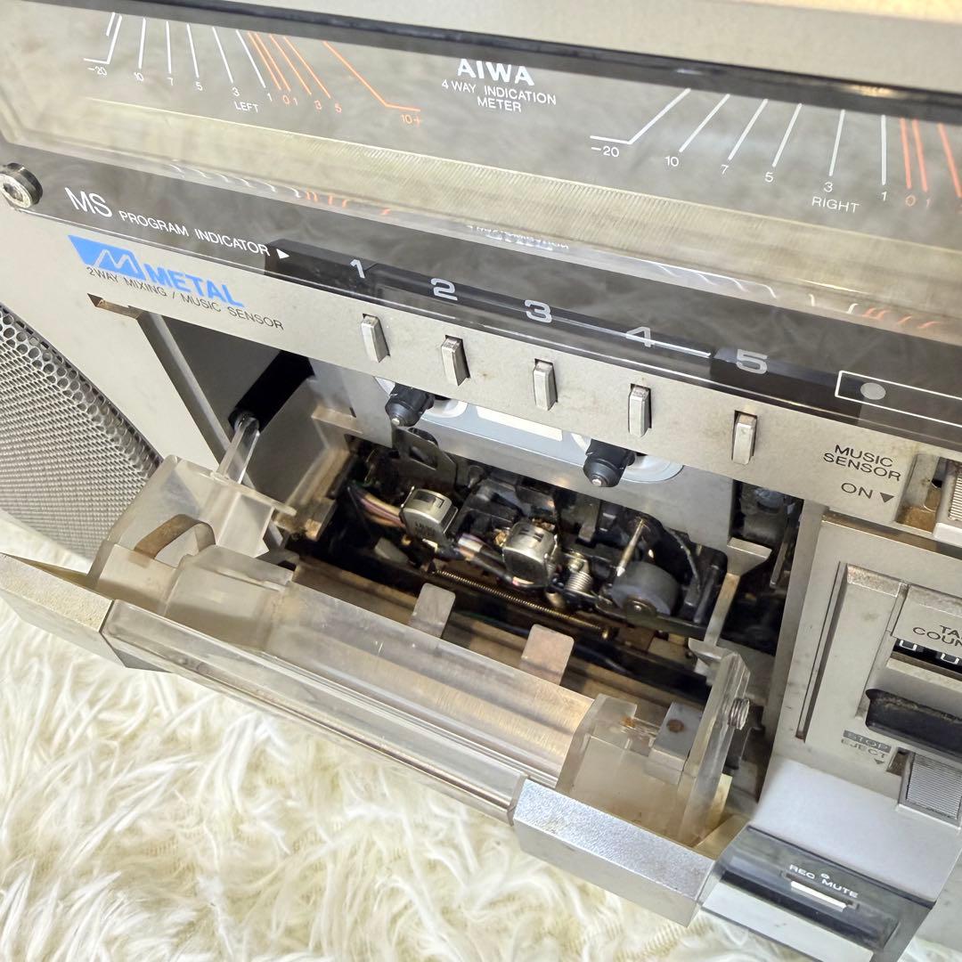 AIWA CS75X アイワ ステレオラジオカセットレコーダー