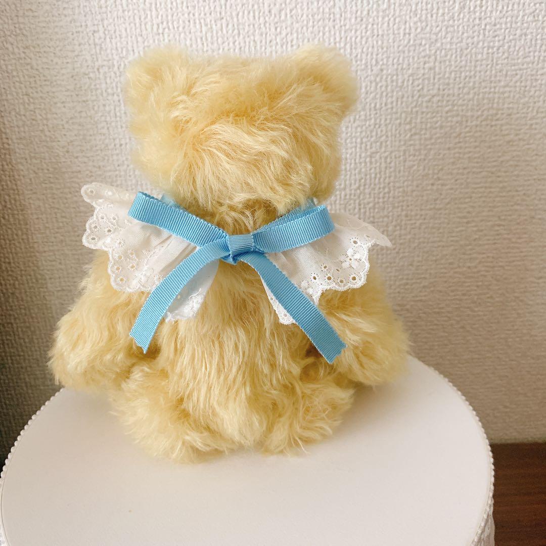 Nana Bee.♡ハンドメイド テディベア 23㎝ イエロークリーム