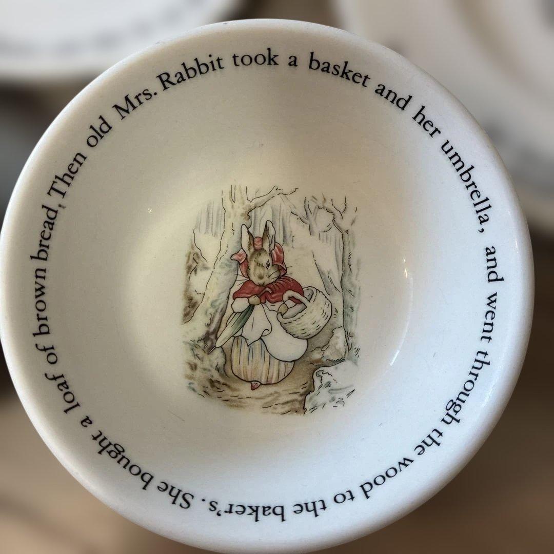  ピーターラビット　大皿　小皿　サラダ皿　食器　セット　うさぎ