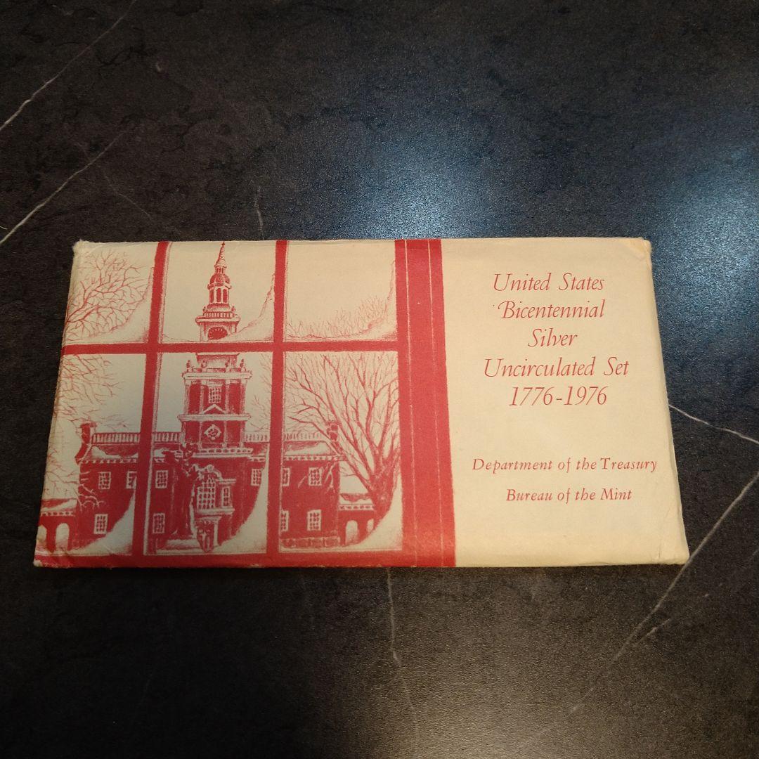 アメリカ合衆国建国200周年記念銀貨セット1776年～1976年