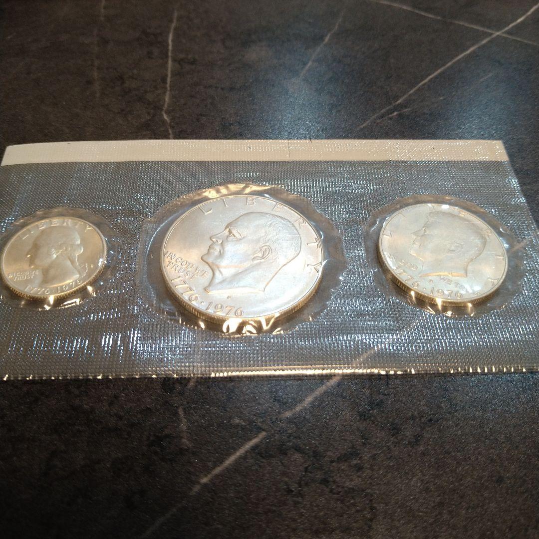 アメリカ合衆国建国200周年記念銀貨セット1776年～1976年