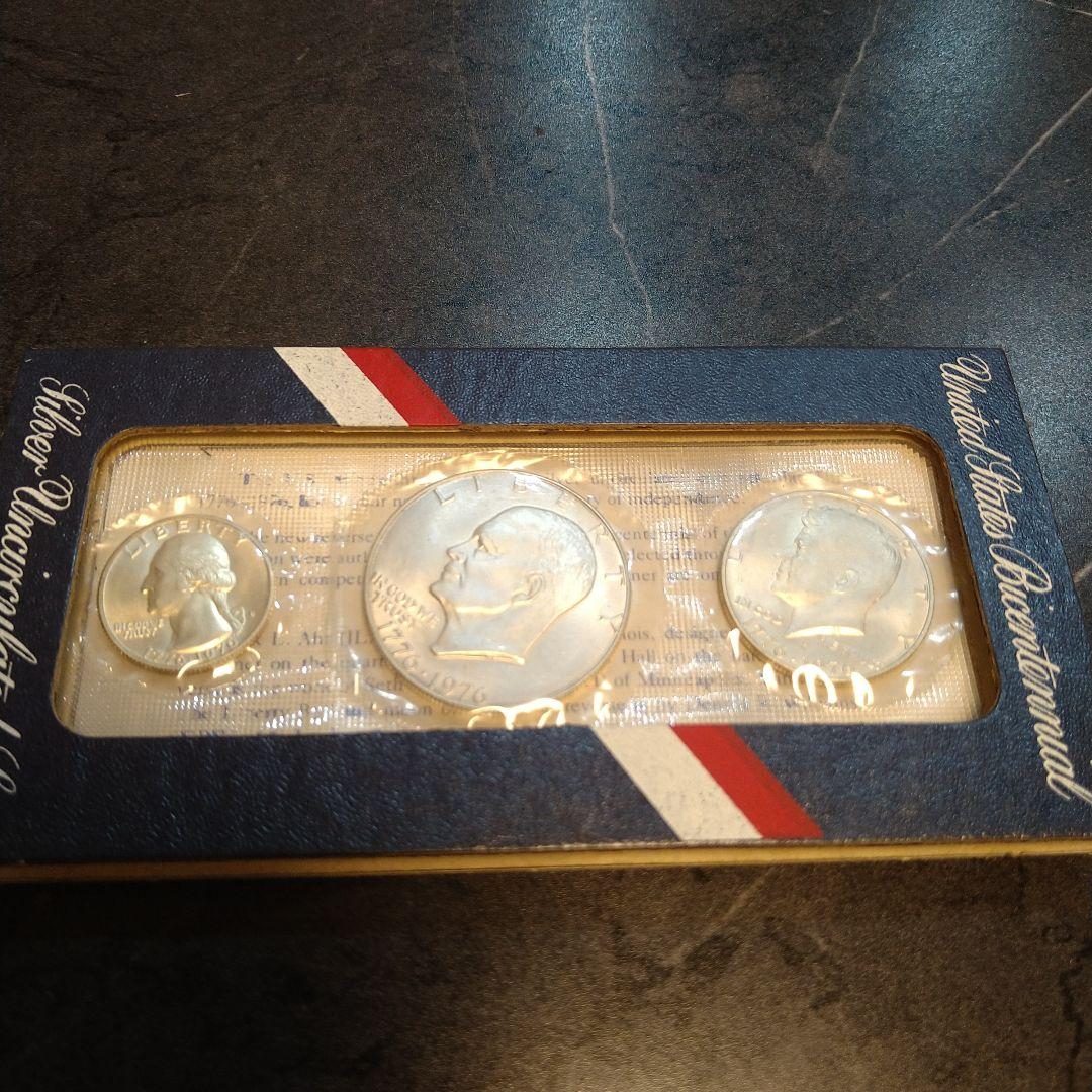 アメリカ合衆国建国200周年記念銀貨セット1776年～1976年