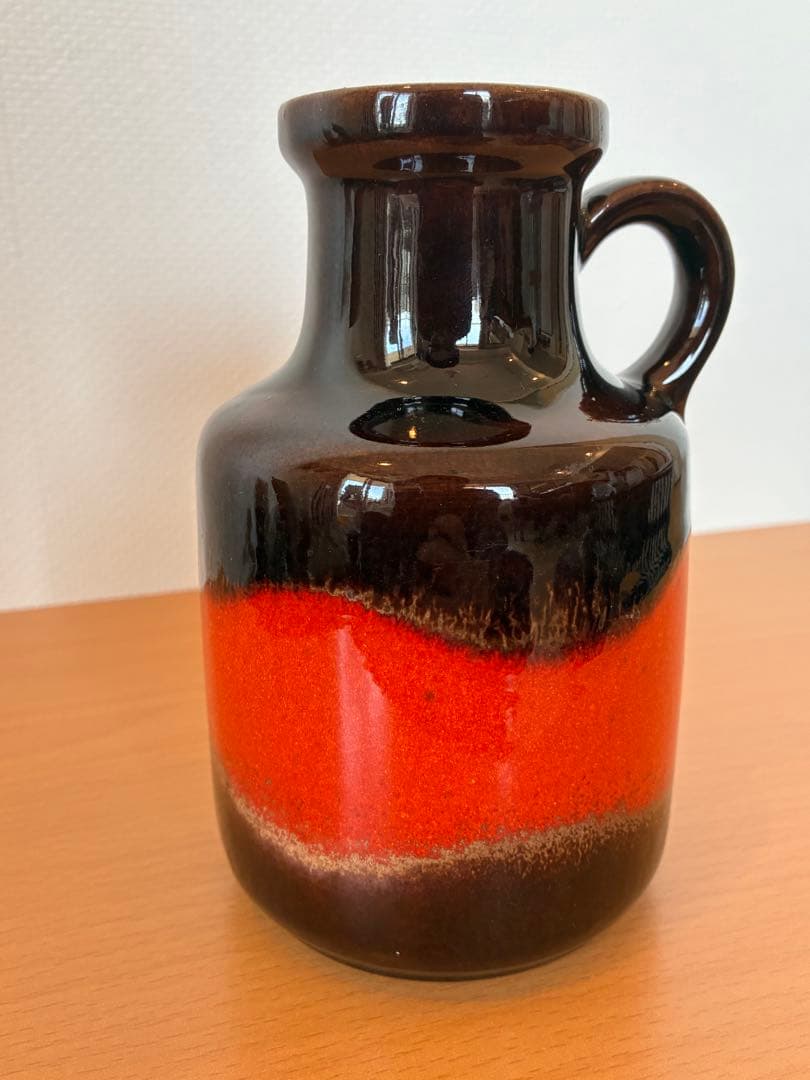 fatlava ファットラヴァ シューリッヒ 16cm ドイツ ビンテージ 花瓶