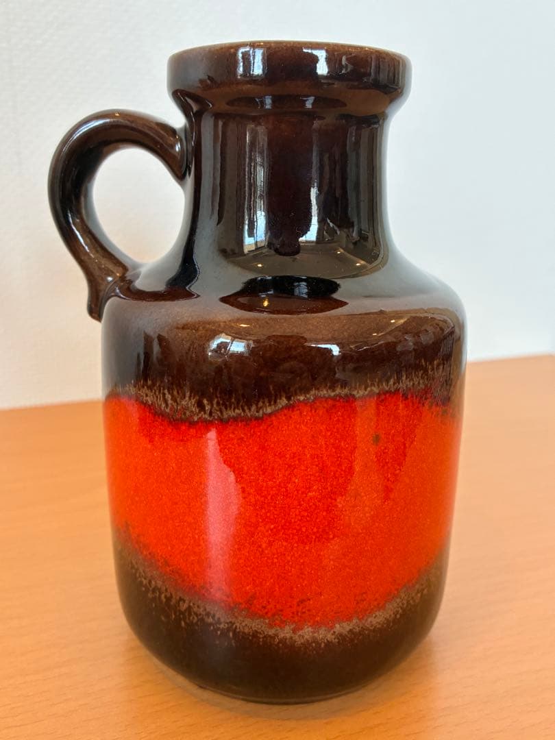 fatlava ファットラヴァ シューリッヒ 16cm ドイツ ビンテージ 花瓶