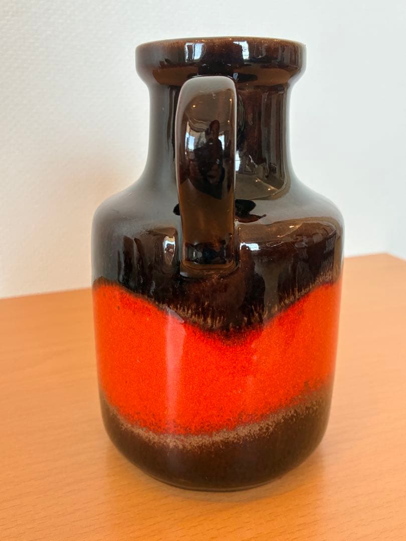 fatlava ファットラヴァ シューリッヒ 16cm ドイツ ビンテージ 花瓶