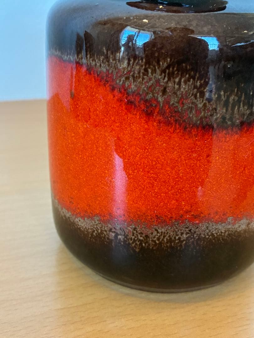 fatlava ファットラヴァ シューリッヒ 16cm ドイツ ビンテージ 花瓶