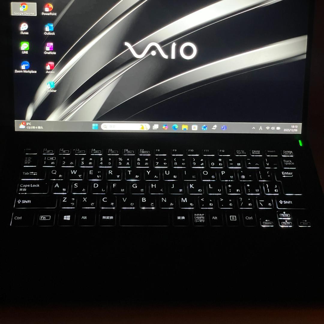 第10世代i3 VAIO Pro PK ノートPC 薄型軽量 win11 SSD