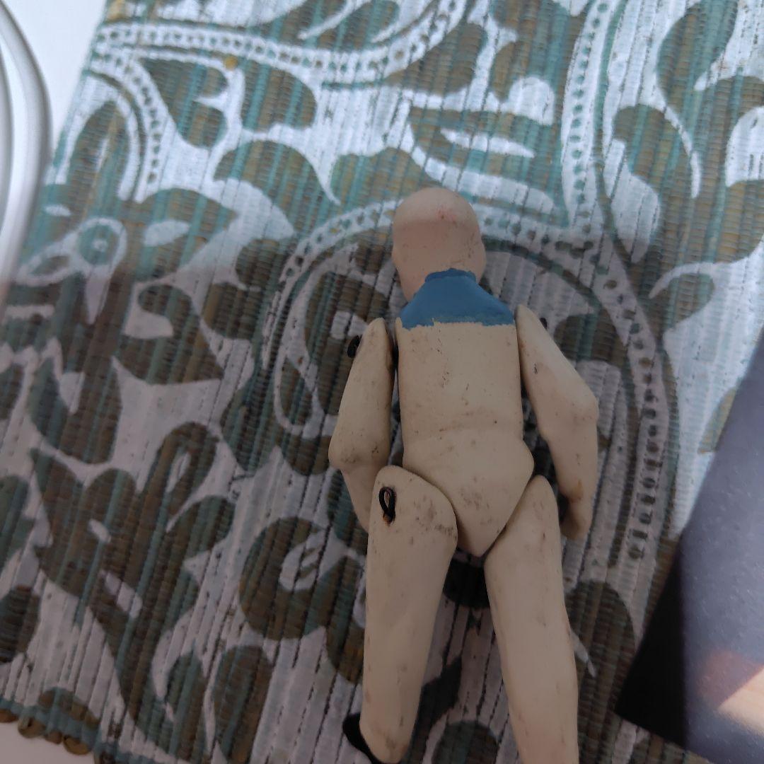 ビンテージ 水兵サン　ビスクドール約10センチ