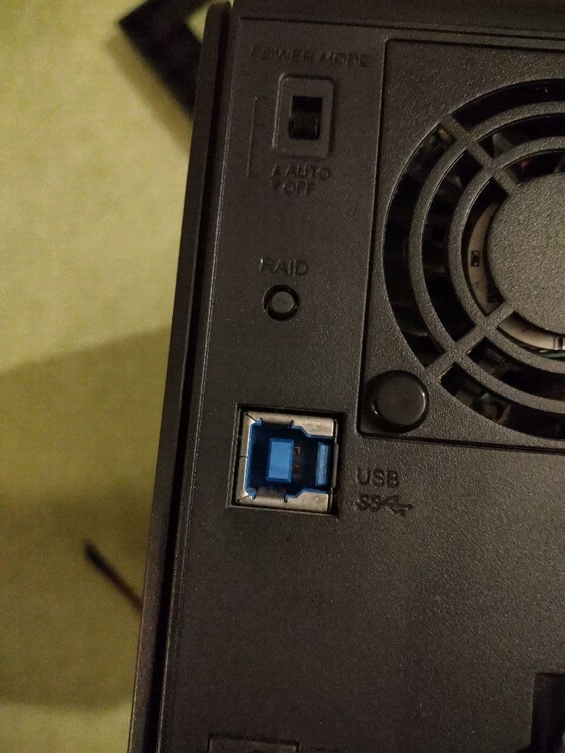 BUFFALO RAID1対応 USB3.0用 外付けハードディスク 4TB