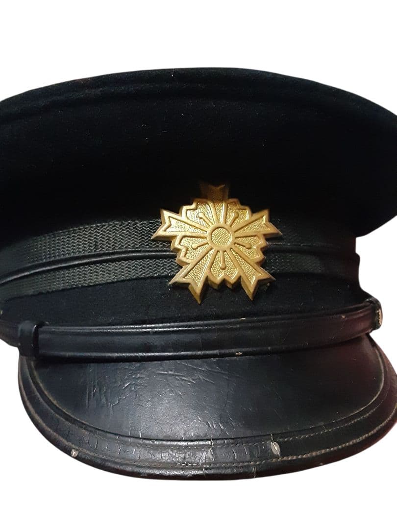 戦時 大日本帝国 警防團 制帽 警防団 警察 第二次世界大戦 帽子