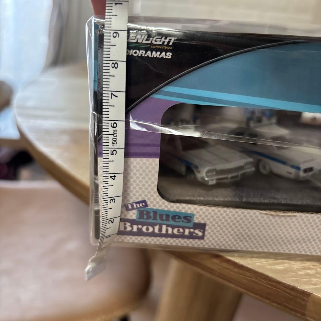 ブルースブラザーズ　グリーンライト　ミニカー　5台　ディスプレイ　1/64