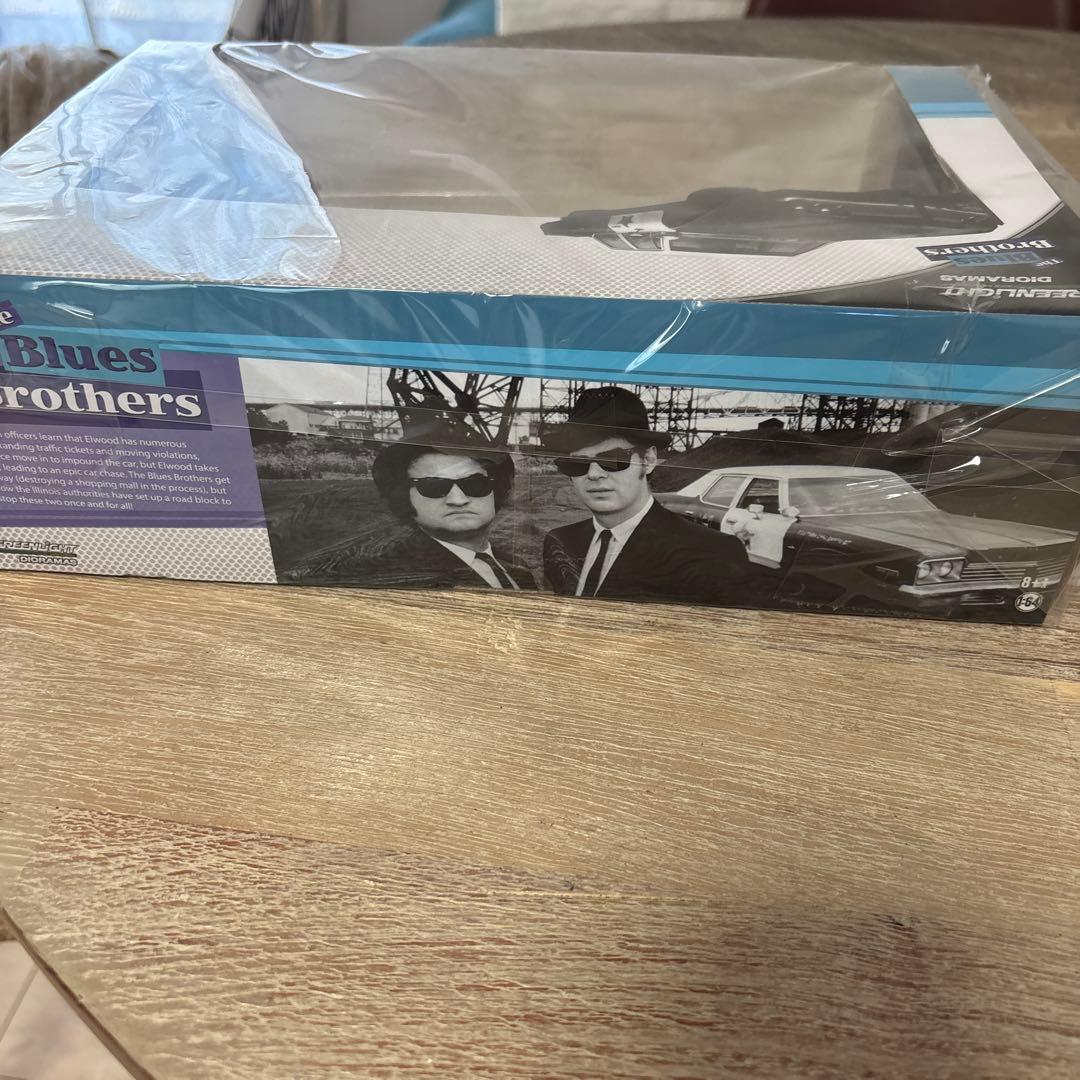 ブルースブラザーズ　グリーンライト　ミニカー　5台　ディスプレイ　1/64