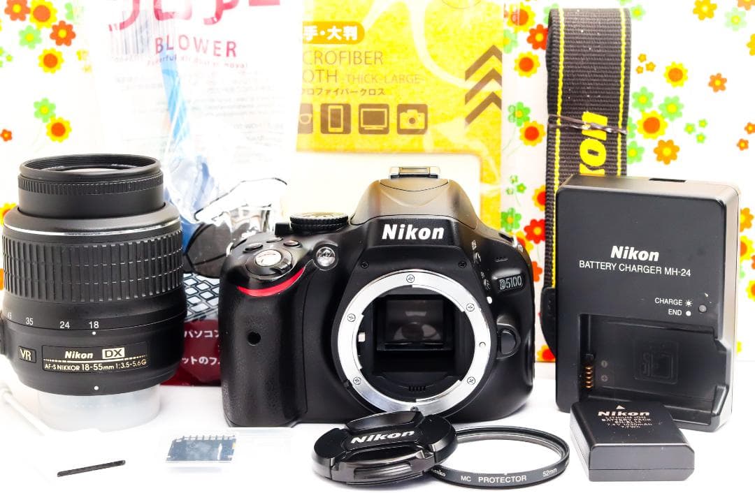 Nikon D5100☆スマホに送れる！☆人気一眼レフ☆デジタル一眼レフ