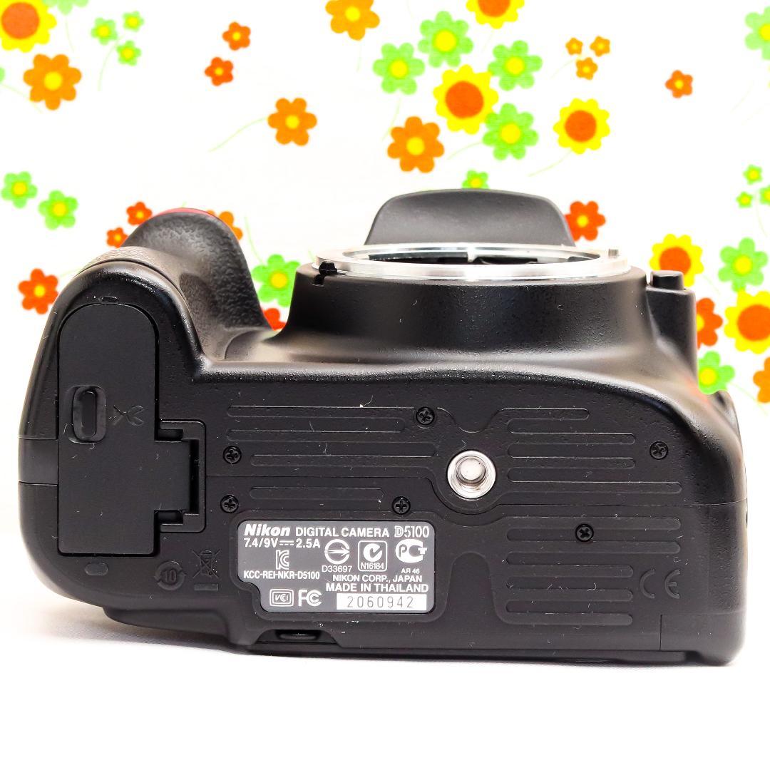Nikon D5100☆スマホに送れる！☆人気一眼レフ☆デジタル一眼レフ
