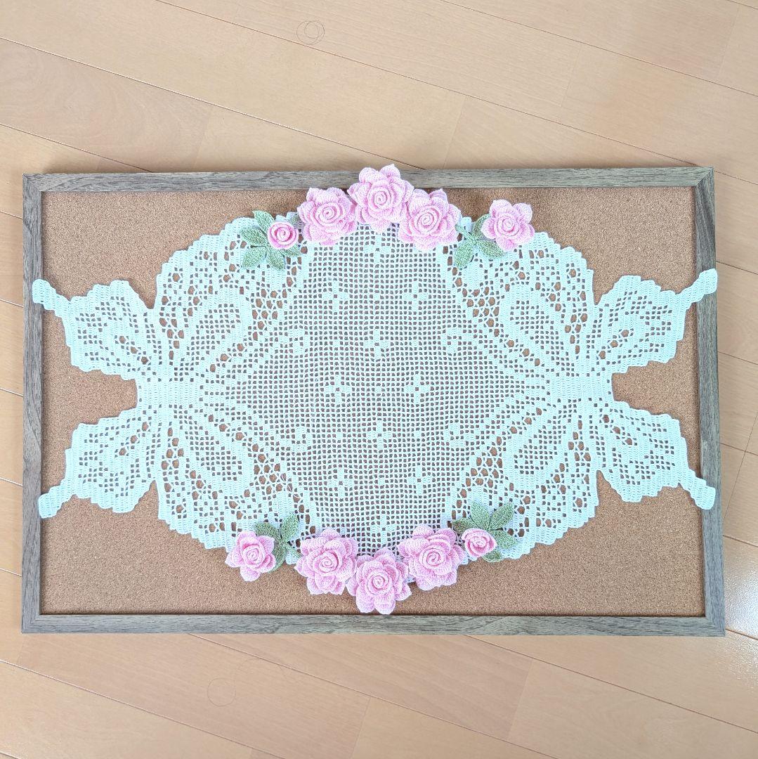 蝶のドイリー☆ハンドメイドレース編み