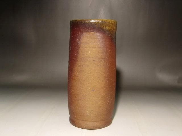 期間限定値下げ‼️人間国宝　藤原雄　花入　鵬雲斎花押の逸品 s259