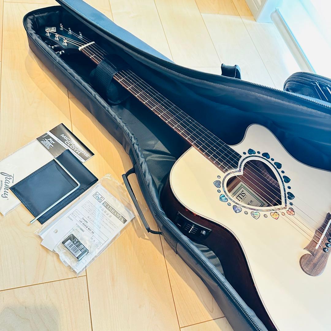 エレアコ zemaitis CAF-85HCW ゼマイテス ゼマティス【美品】