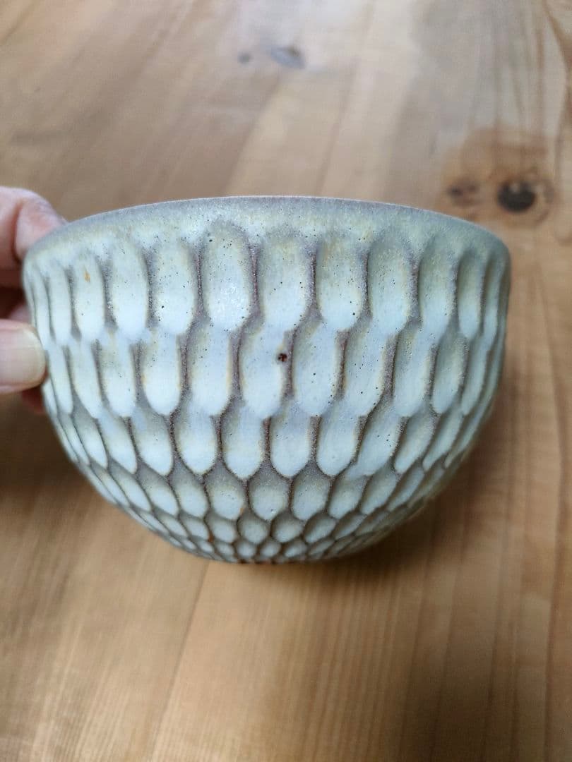 シモヤユミコ　ボウルS　さざ波と波面取り 2個セット