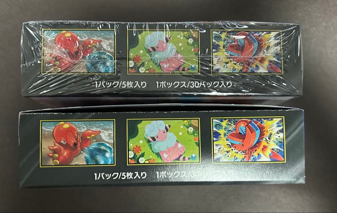 ポケモンカードゲーム　拡張パック　ニンジャスピナー　シュリンク付き　シュリンク無