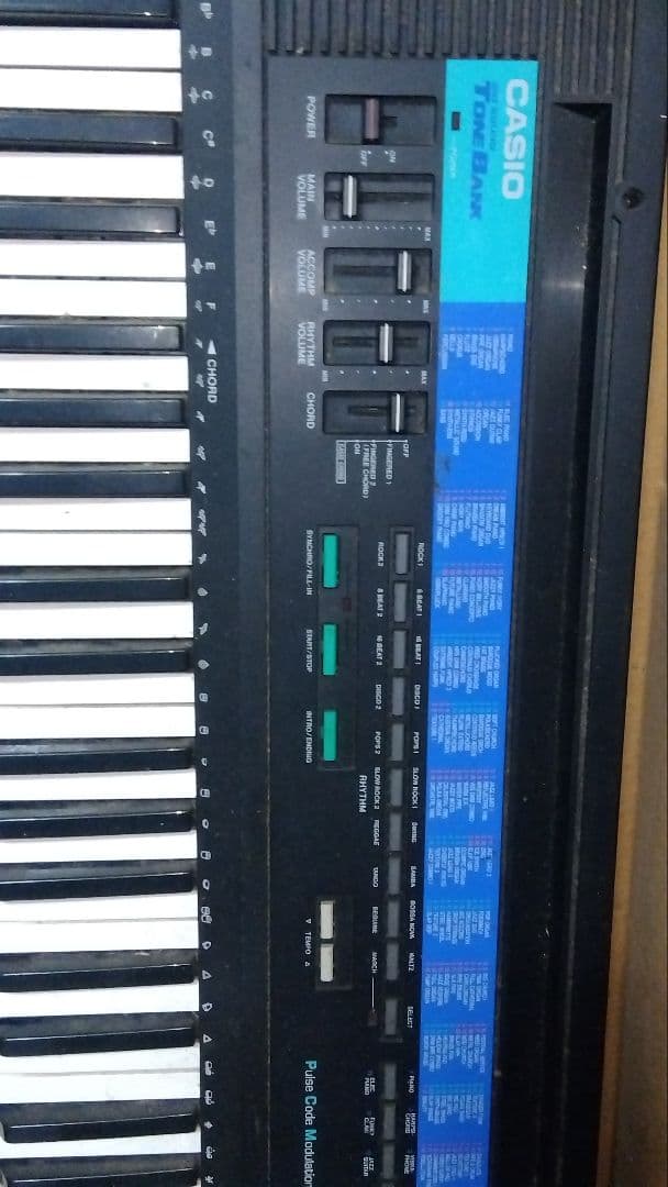 ヴィンテージ CASIO CT-615 電子キーボード 本体のみ