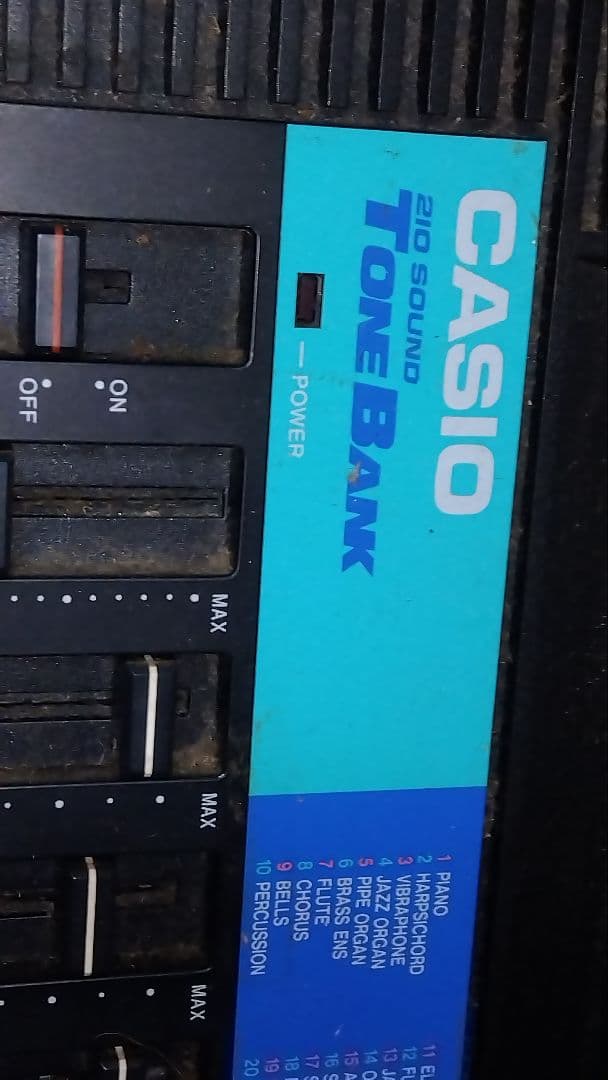 ヴィンテージ CASIO CT-615 電子キーボード 本体のみ