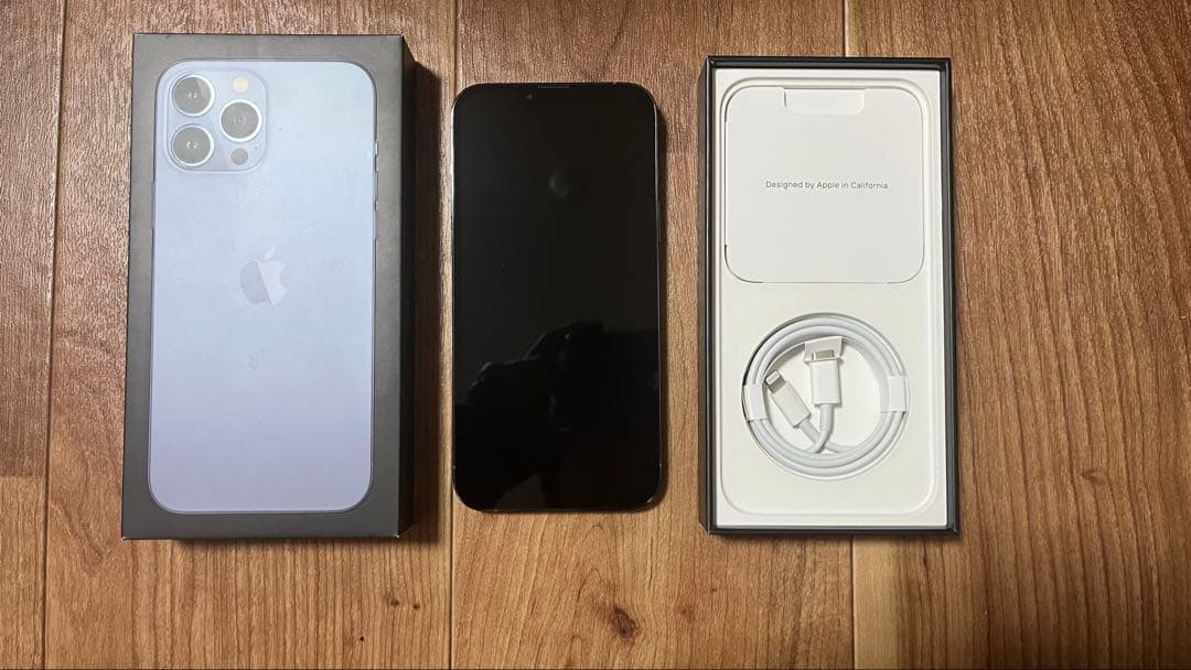 iPhone 13 Pro Max 128GB シエラブルー SIMフリー 美品