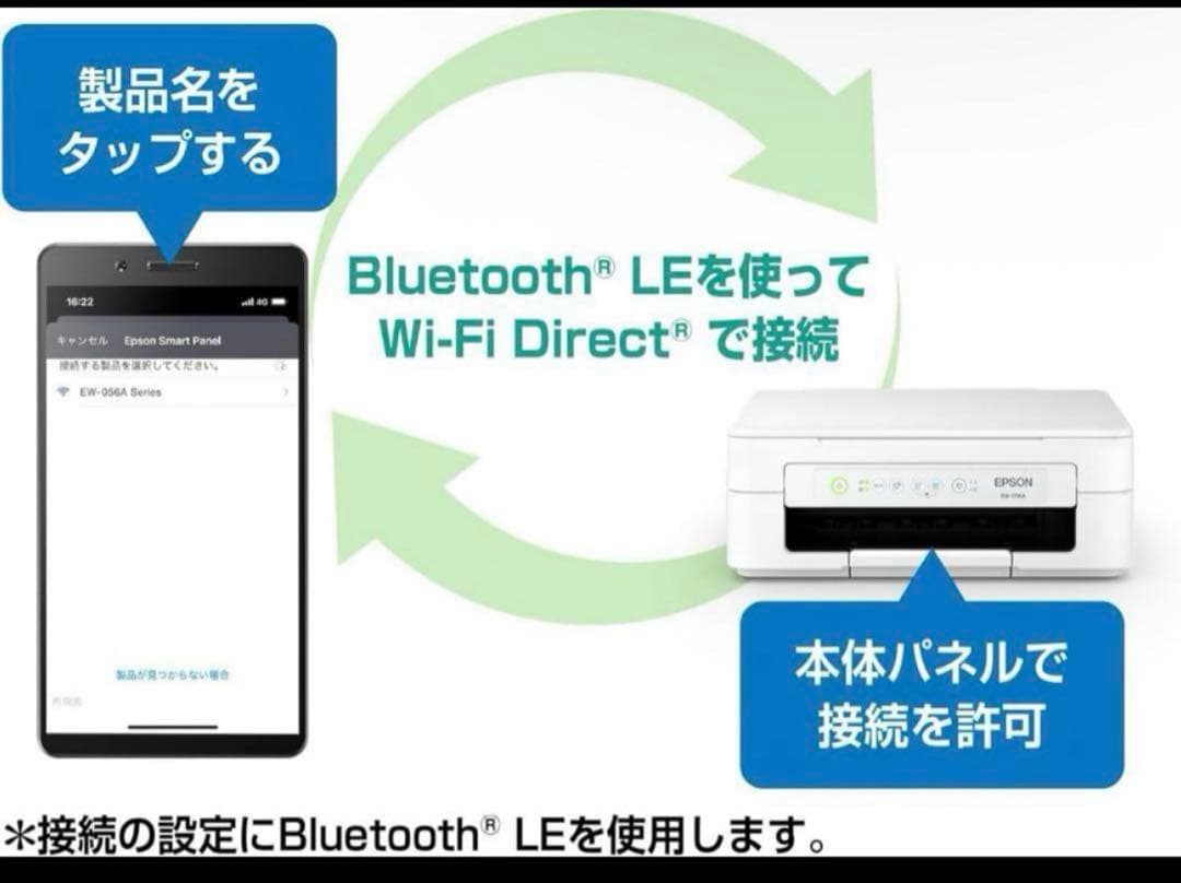 EPSON プリンター EW-056A（ほぼ新品）