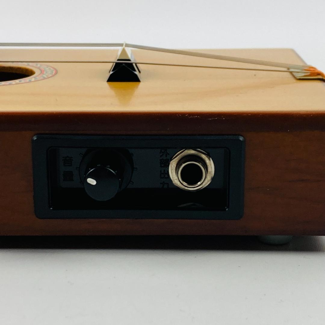 【美品】スズキ 大正琴 桂 TAS-11 エレキ仕様 セミハードケース・ピック付