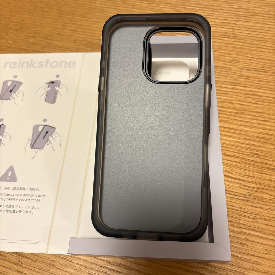ReinkCase C2 4色スクリーン　iphone16Pro ブラック 傷有