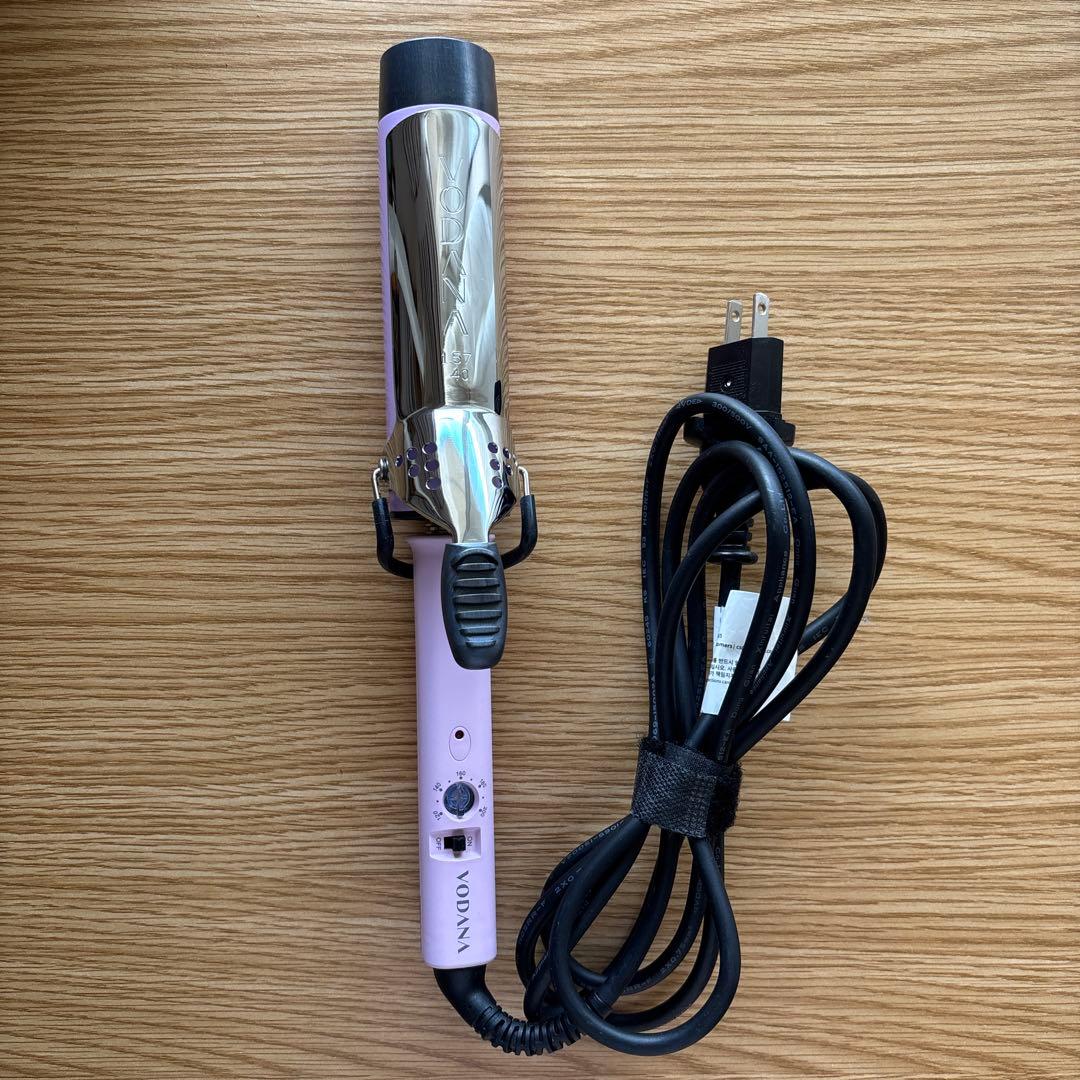 VODANA グラムウェーブカーリングアイロン 40mm バイオレット
