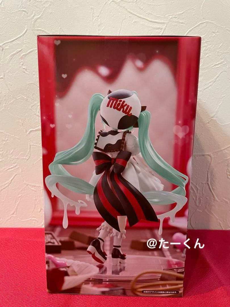 初音ミクｘチロルチョコ ミルクverフィギュア　チロルチョコチョコっとマスコット